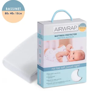 Little Linen Airwrap Mattress Protector - Bassinet