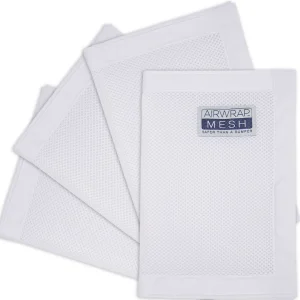 Little Linen Airwrap Mesh 4 Sides White