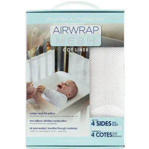 Little Linen Airwrap Mesh 4 Sides White