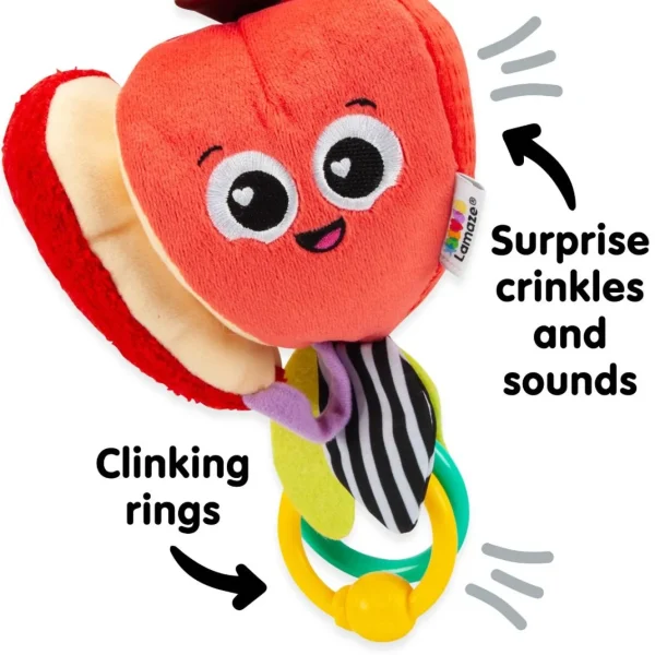 Lamaze Archer the Apple Clip & Go