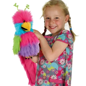 The Puppet Company Baby Birds - Scarlet Macaw