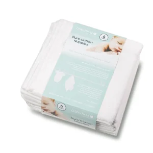 Baby First 6 Pk Cloth Nappies