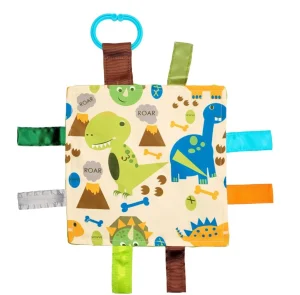 Baby Jack s Dinosaur Crinkle Sensory Toy 20x20cm