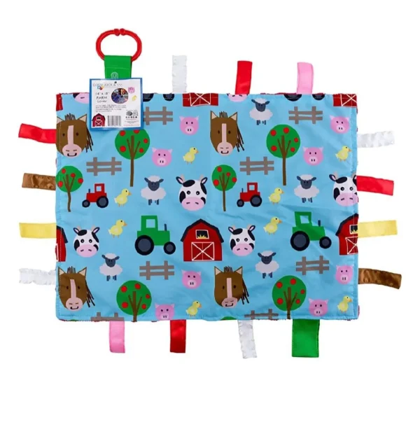 Baby Jack s Farm Learning Lovey 35x45cm