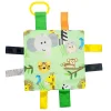 Baby Jack s Jungle Animals Crinkle Sensory Toy 20x20cm