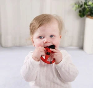 Mombella Baby Teething Toothbrush - Ladybug