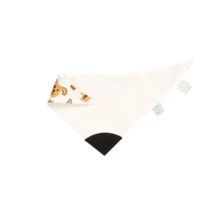 All4Ella Bandana Bib with Silicone - Puppies