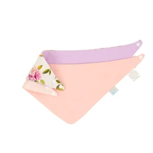 All4Ella Bandana Bibs 2pk - Rose