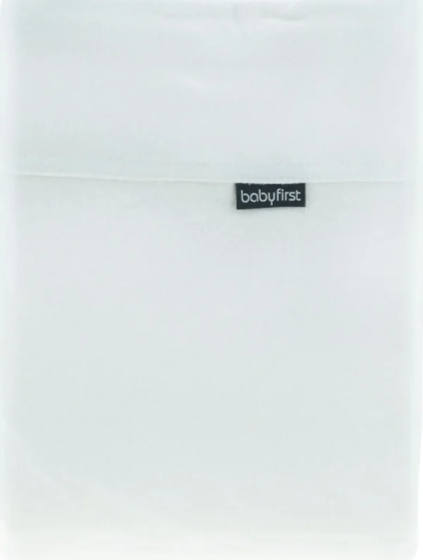 Baby First Bassinet Flannelette Sheet - Set White