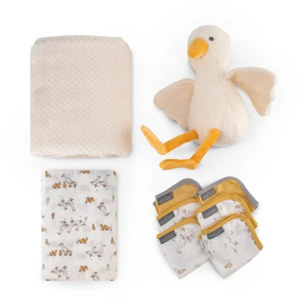 Little Linen Boxed Gift Set - Fuzzy Duck