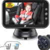 Baby First Car Seat Baby Monitor - Black