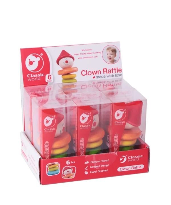 Classic World - Clown Rattle