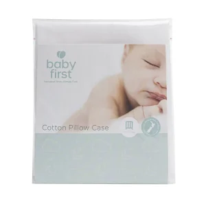 Baby First Cot P/Case White