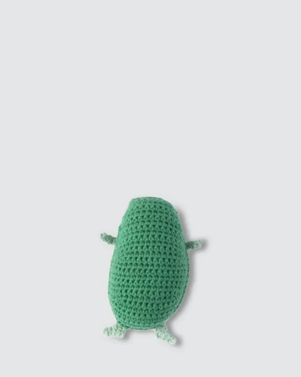 Little Linen Crochet Rattle - Anthony Avocado