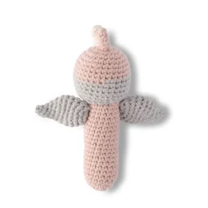 Little Linen Crochet Rattle - Gaby Galah