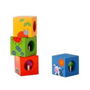 Classic World Discovery Cubes with Animal Puzzle