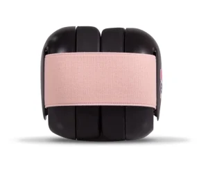 Ems for Kids Earmuffs-Black/Headband-Coral