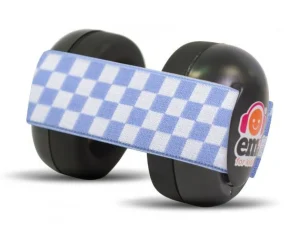 Ems for Kids Ems 4 Kids Bubs Earmuffs Black & Blue Checkered