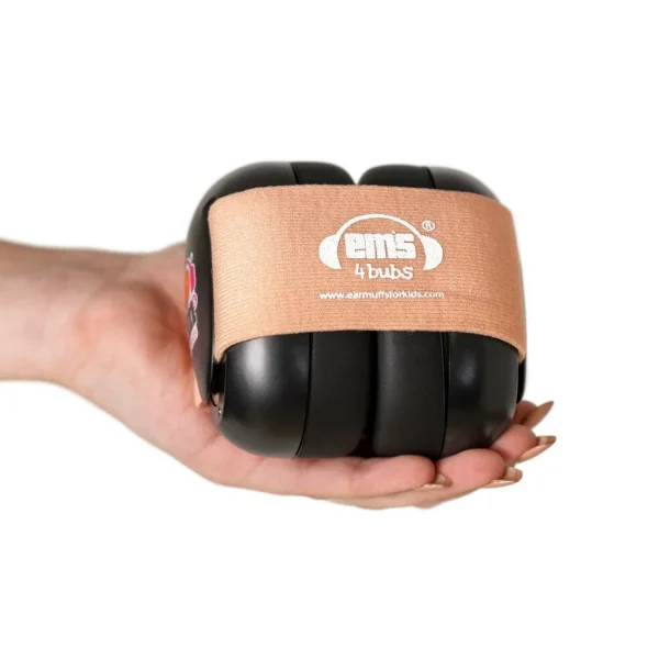 Ems for Kids Ems 4 Kids Bubs Earmuffs Black