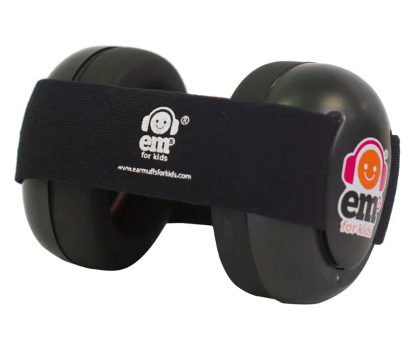 Ems for Kids Ems 4 Kids Bubs Earmuffs Black