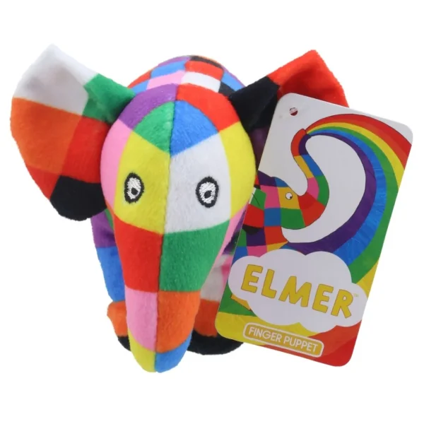 The Puppet Company Finger Puppet - My First Elmer