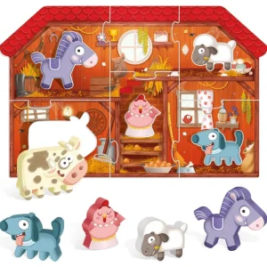Headu First Puzzle: The Farm (Montessori)
