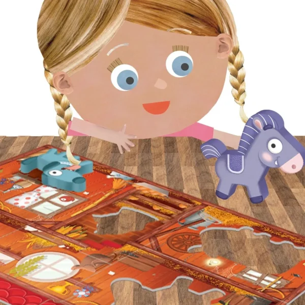 Headu First Puzzle: The Farm (Montessori)