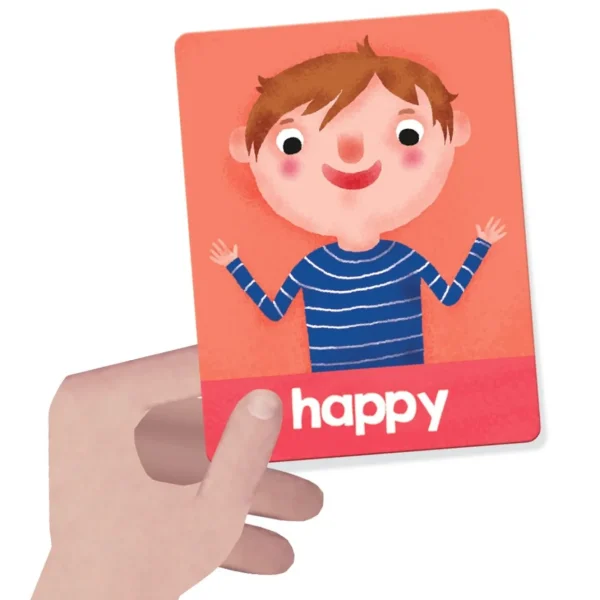 Headu Flashcards: Emotions and Actions (Montessori)