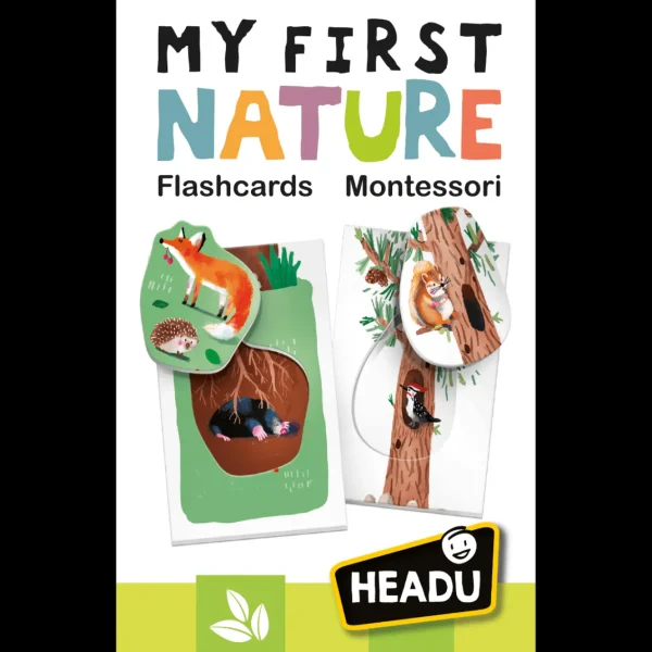 Headu Flashcards: My First Nature (Montessori)