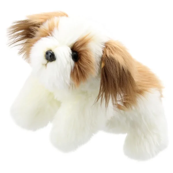 The Puppet Company Full Bodied Puppet - Dog (Brown and White)