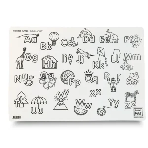 Funny Mat Large - Alphabet
