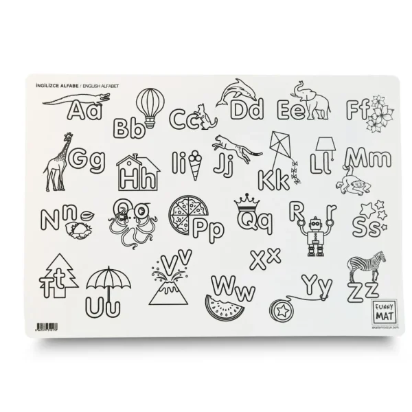 Funny Mat Large - Alphabet