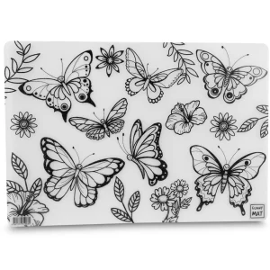 Funny Mat Large - Butterflies