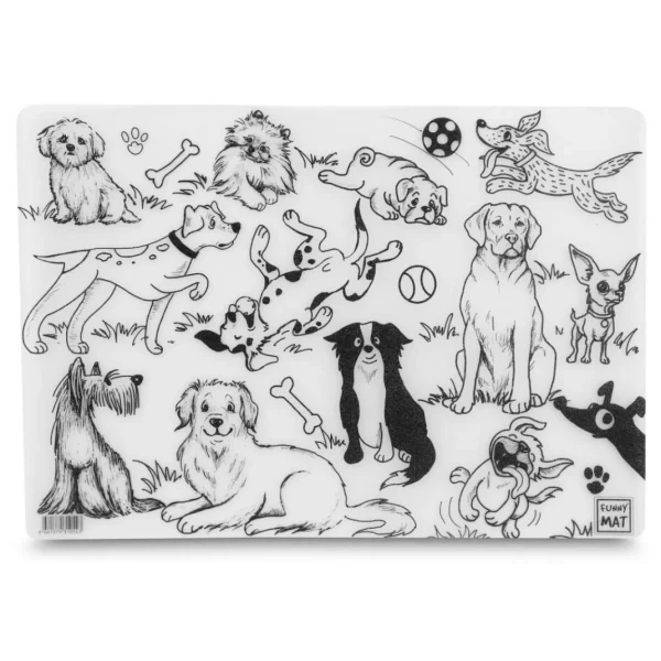 Funny Mat Large - Dogs
