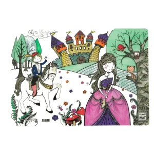 Funny Mat Large - The Prince & The Princess