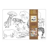 Funny Mat Large - Wild Animals