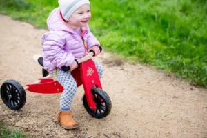 Kinderfeets Tiny Tot - Cherry Red