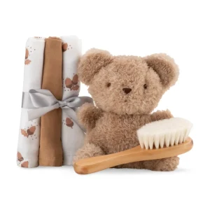 Little Linen Little Bamboo 5 Piece Gift Set - Iced Coffee