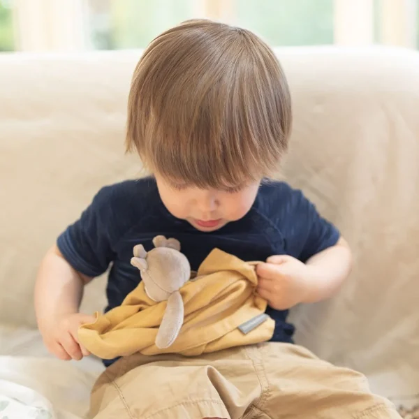 Little Linen Little Bamboo Comforter - George Giraffe