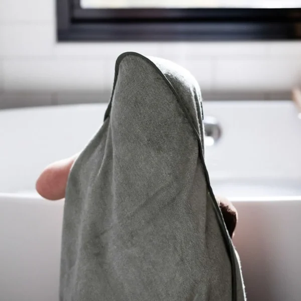 Little Linen Little Bamboo Hooded Towel - Bayleaf