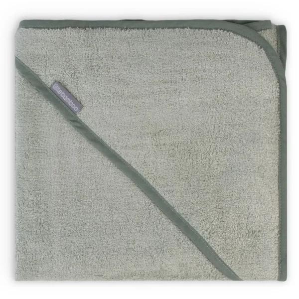 Little Linen Little Bamboo Hooded Towel - Bayleaf