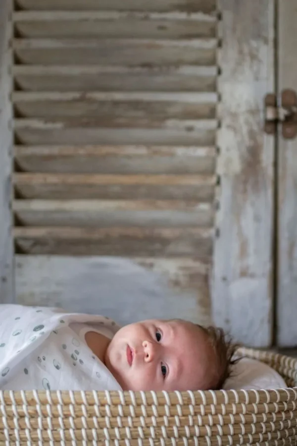 Little Linen Little Bamboo Muslin Wraps 3Pk - Whisper