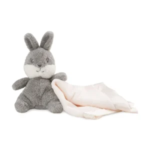 Little Linen Little Bamboo Plush & Blankie Set - Natural