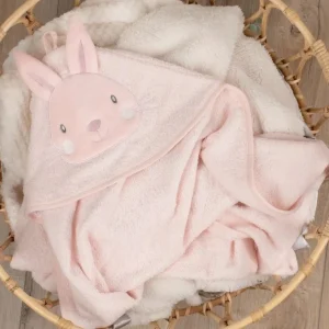 Little Linen Character Hooded Towel - Harvest Bunny