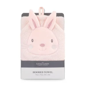 Little Linen Character Hooded Towel - Harvest Bunny