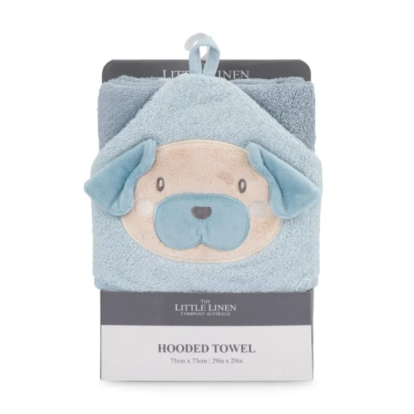 Little Linen Character Hooded Towel - Barklife Dog