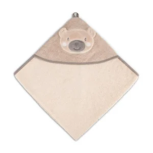 Little Linen Character Hooded Towel - Nectar Bear