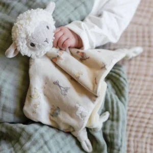 Little Linen Comforter - Farmyard Lamb