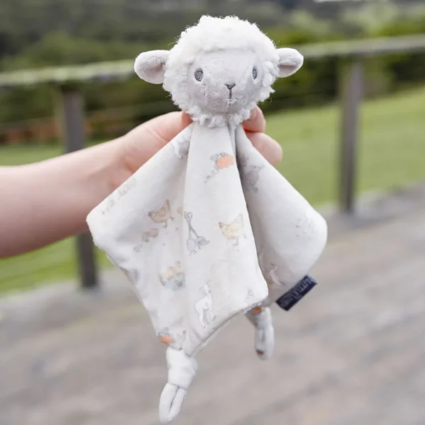 Little Linen Comforter - Farmyard Lamb
