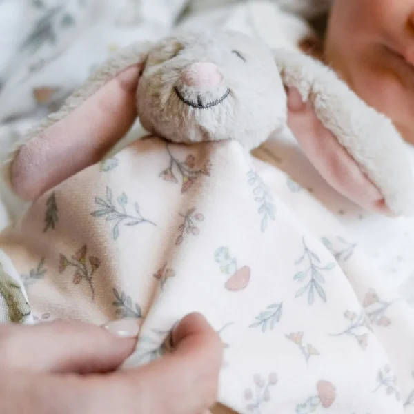 Little Linen Comforter - Harvest Bunny